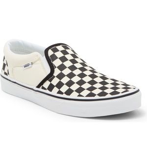 Men’s 8.5 Asher Checkerboard Slip-On Vans